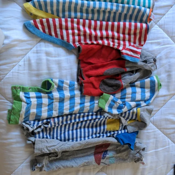 Colorful Kids Pajama Pants Set - Picture 2 of 5